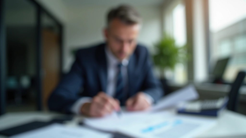 Grafische Darstellung von Schuldenquoten und Budgetplanung auf einem modernen Büroschreibtisch